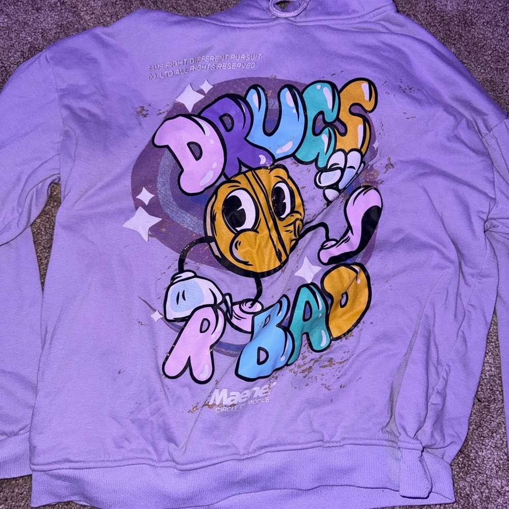 Drugs R Bad hoodie.
